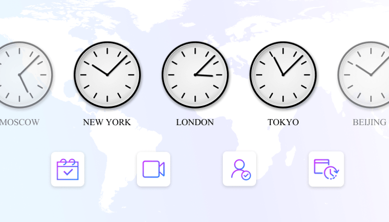 world clock meeting planner