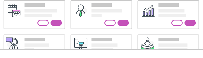 Chatbot software demos templates-1