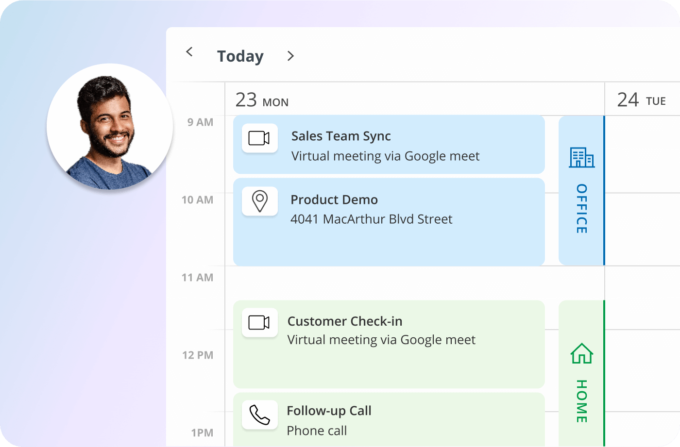 Oncehub's multilocation management