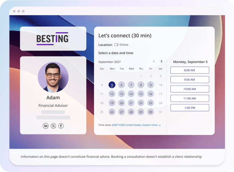 Engage Visitors with Beautifully Customized Booking Pages and Online Appointment Scheduling Tools