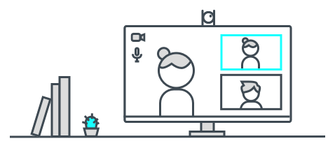 Many coaches offer video meetings by default