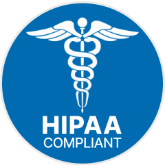 HIPPA compliance badge