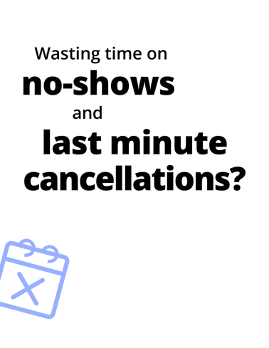 Last minute cancellations_