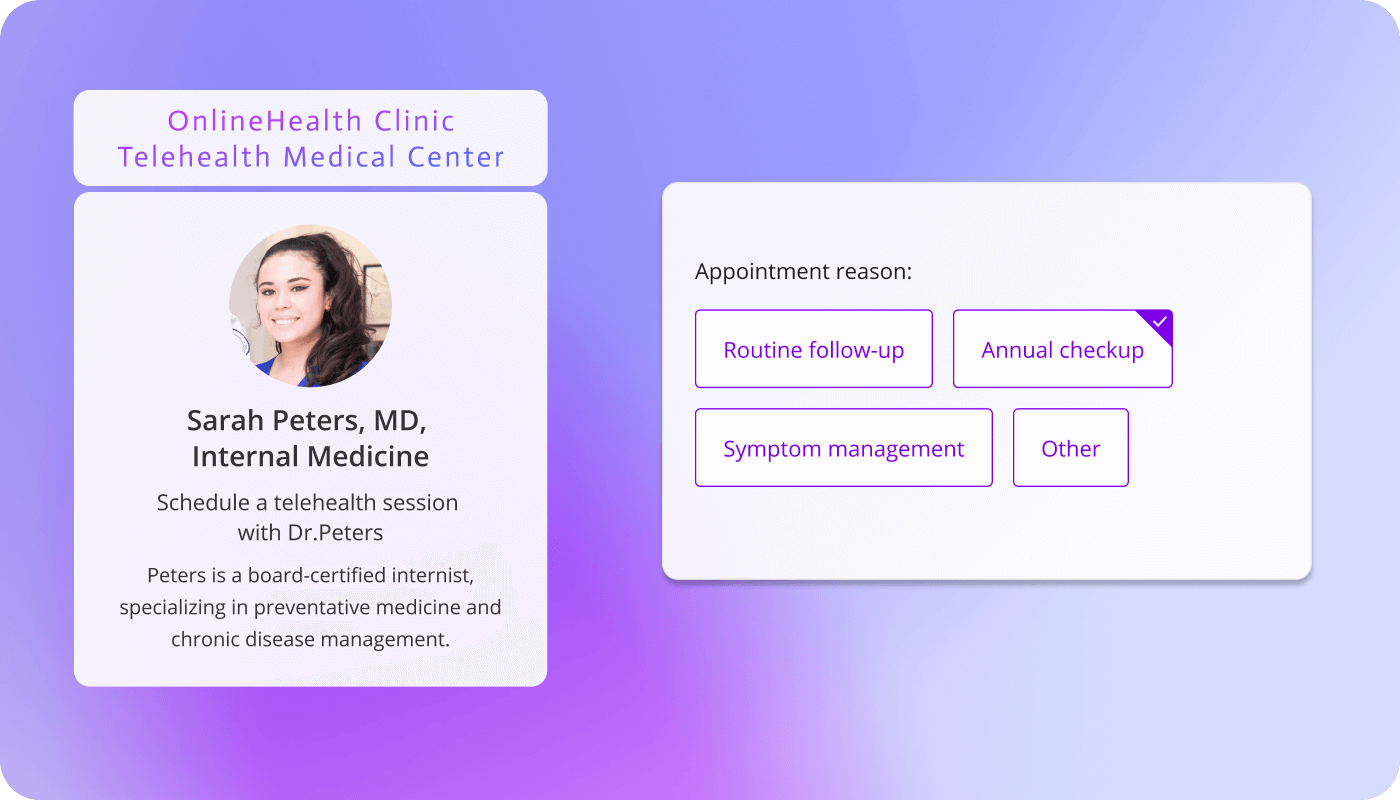 OnlineHealth Clinic Telehealth Medical Center