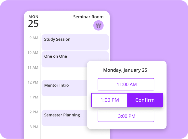 Room and People Coordination Made Simple