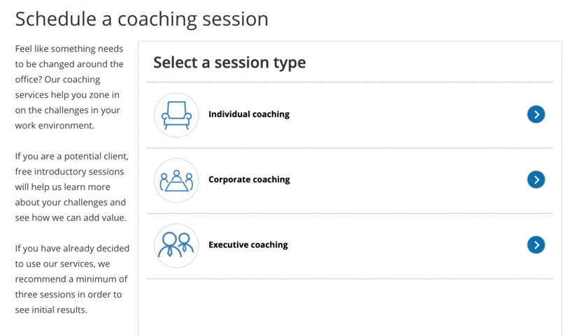 Integrate scheduling onto your website